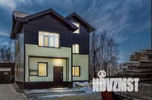 Дом 245м&sup2;, 3-этажный, участок 14 сот.  