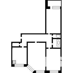 3-к квартира, вторичка, 73м2, 5/16 этаж