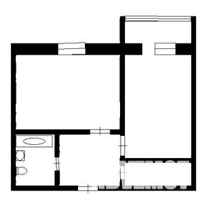 1-к квартира, вторичка, 28м2, 8/10 этаж