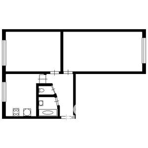 2-к квартира, вторичка, 58м2, 4/16 этаж
