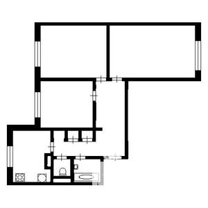 3-к квартира, вторичка, 75м2, 7/16 этаж